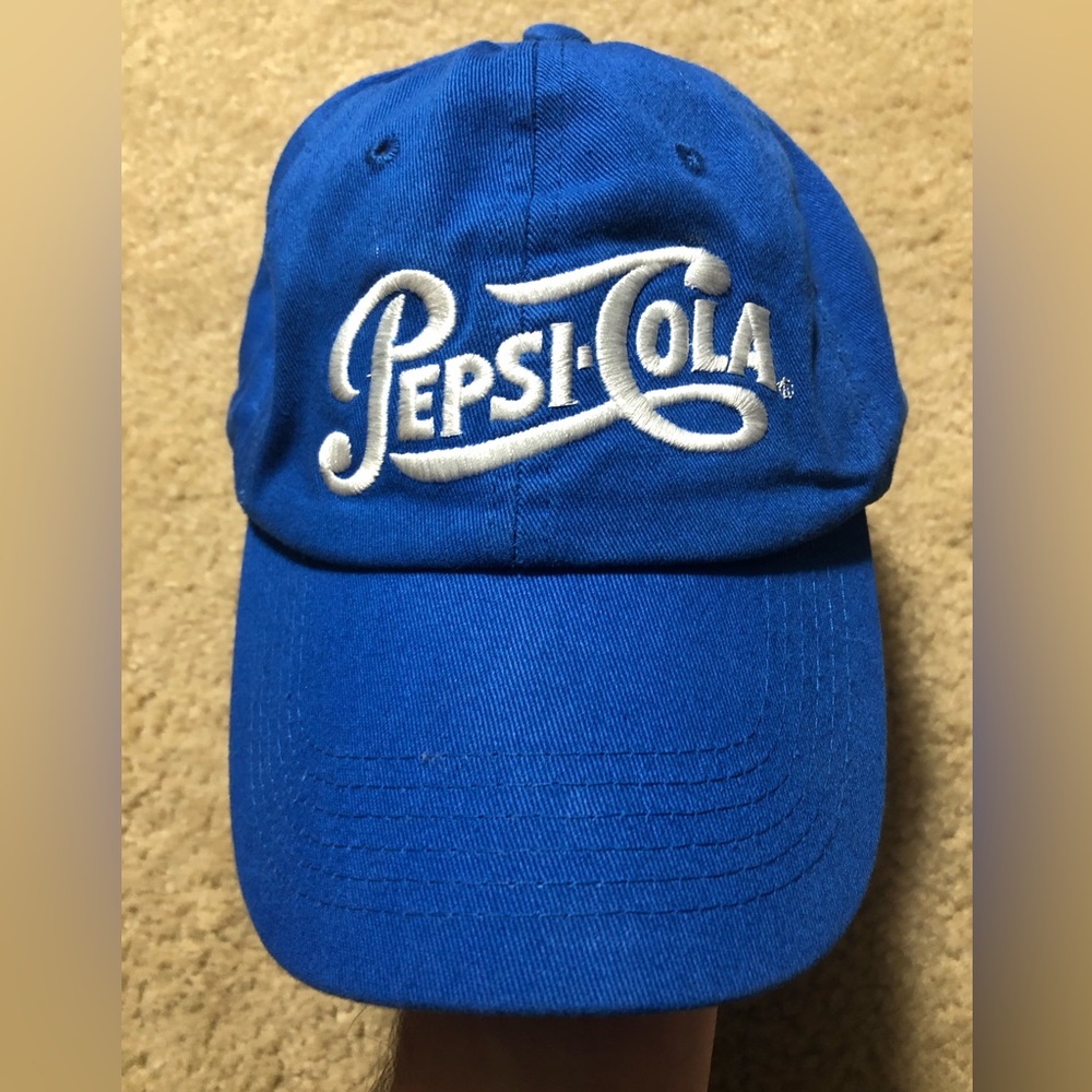 Vintage Pepsi Cola Trucker Baseball Hat